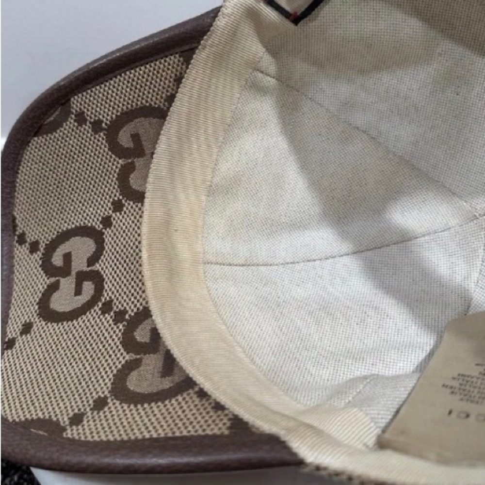 Gucci Pre-Owned Jumbo GG Canvas Cap - Picture 10 of 16